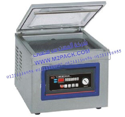 ماكينة التغليف بتفريغ الهواء – نوع المنضدة موديل m2pack.com  601 التي نقدمها نحن شركة المهندس منسي لتوريد جميع مستلزمات التغليف الحديث من مواد التعبئة و التغليف و الصناعات الهندسيه –  ام تو باك